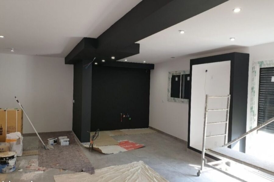 Mise en peinture maison neuve